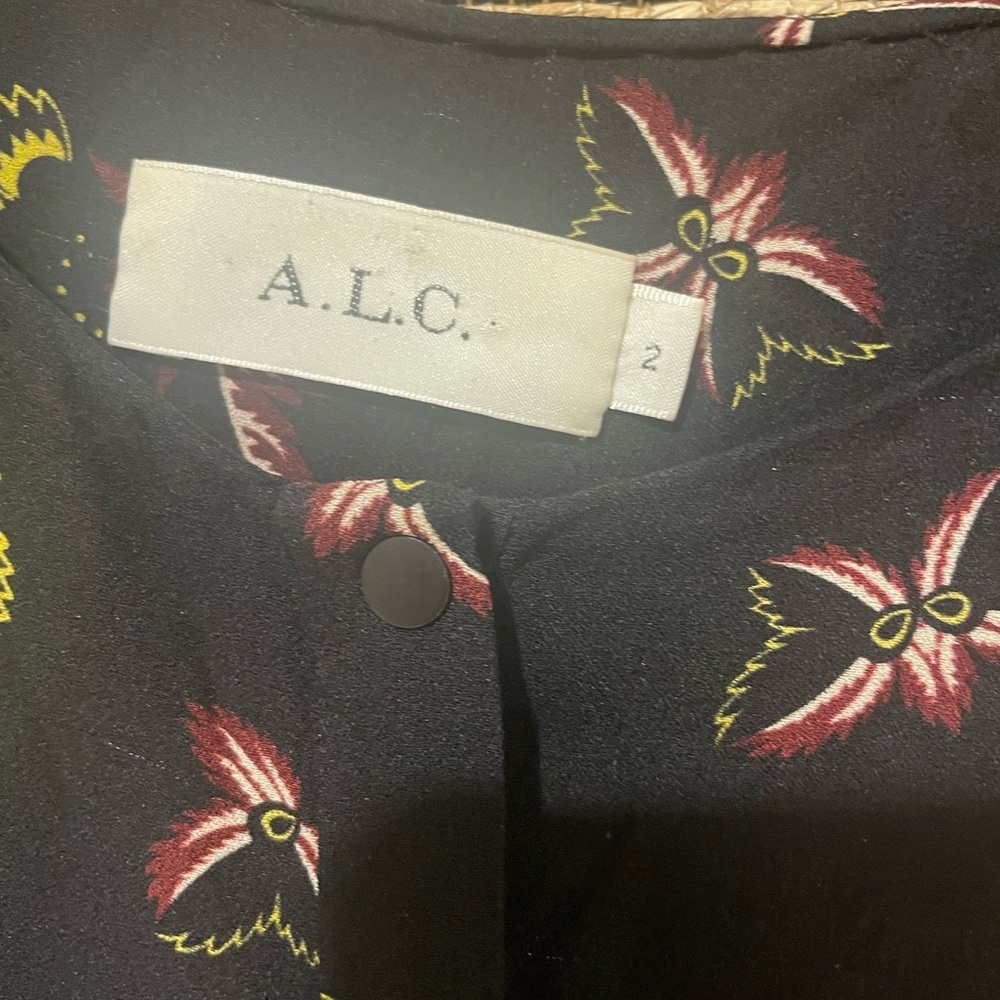 A.L.C. 100% Silk Dress Women - Picture 9 of 9